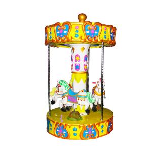China Kids Amusement Coin Operated Carousel Kiddie Ride Merry Go Round on sale