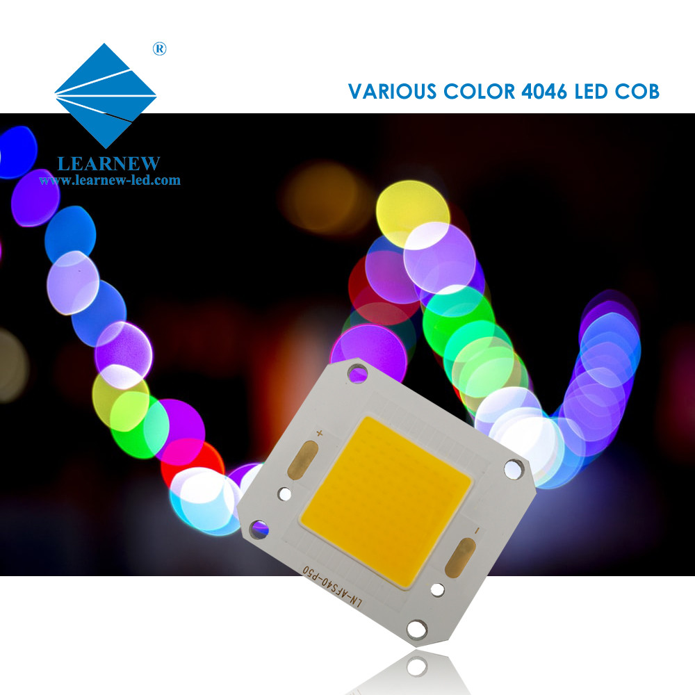 LEARNEW Commercial Lighting COB Flip Chip 40-200w 30-48v 2700-6500K 40x46MM