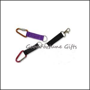 Quality printed logo customed promotion mug carabiner lanyard keychain gift wholesale
