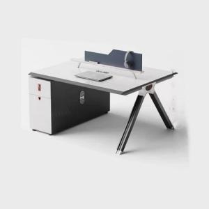 Quality Hotel Office Workstation Modern Simple Wooden High Grade Desk with Filing Cabinet wholesale