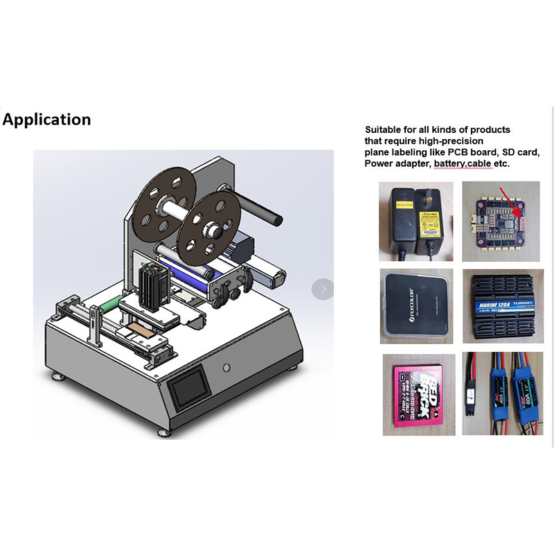 220V Voltage Cylindrical Battery Cell Labeling Pasting Machine for Insulation Paper Stick