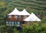 PVDF Tensioned Membrane Four Seasons Tent For Hotel Building