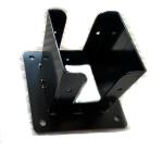 3.5*3.5 4*4 or 6*6 Post Repair Bracket Silver Galvanized Metal Base for Pergola
