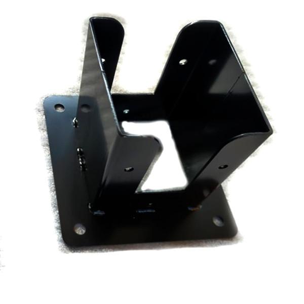 3.5*3.5 4*4 or 6*6 Post Repair Bracket Silver Galvanized Metal Base for Pergola