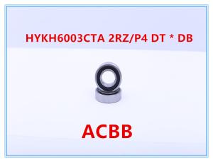 Quality HYKH6003CTA 2RZ/P4 DTxDB High Speed Ball Bearing 60000RPM-68000RPM wholesale