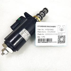 Quality Solenoid KDRDE5K-31 30C50-107 YB35V00005F1 For Kobelco SK230-6E Excavator wholesale