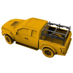 Quality Universal Black Powder Coating GLADIATOR Pickup JT Truck Bed Racks for Country Markets wholesale
