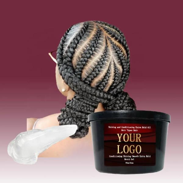 extra hold gel private label loc and twist Custom Logo Lock Gel Conditioning