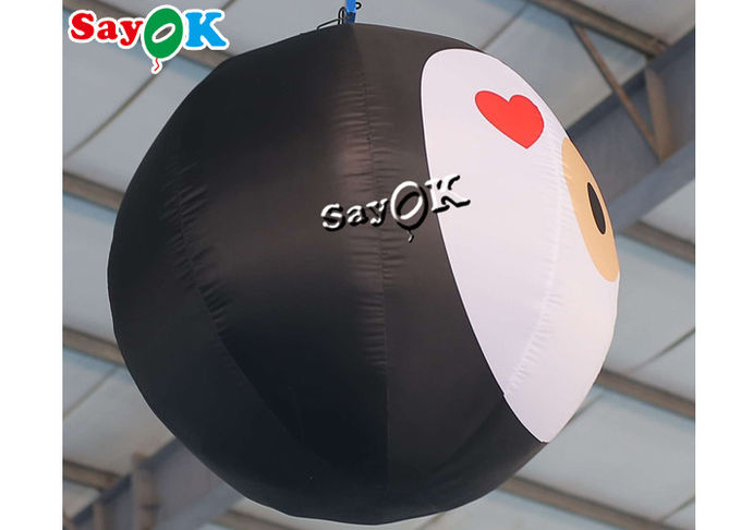 3.3ft Blow Up Xmas Decoration Led Animated Mascot Penguin Balloon Light