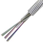 Single Mode G652D 48 Core Aerial Wire OPGW Fiber Cable