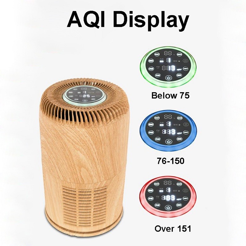 HEPA Anion Filter Tower Air Purifier 20W 220V UV Light