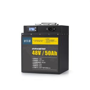 Quality Solar Storage Electric Vehicle 48V 50Ah Lifepo4 Battery Pack wholesale