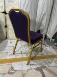 Aluminum Stacking Gold Wedding Restaurant Banquet Chair Commercial Furniture