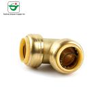 200psi HPB58-3A CW614N Brass Pipe Elbow Push Fit Fitting