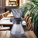 400ml High Borosilicate Glass Espresso Pour Coffee Server Heat Resistance