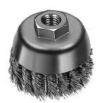 Polishing Angle Grinder Twist Knot Wire Brush Removing Stain For Grinding