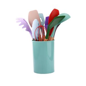 Quality Customized Kitchen Cookware Accessories Silicone Kitchen Utensils With Holder wholesale