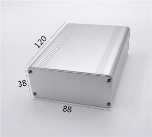Quality 88*38*120mm Anodizing White Aluminum Extrusion Electronic Enclosure wholesale