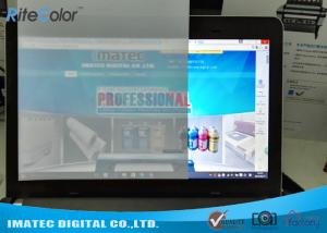 Quality 215 Micron Inkjet Media Supplies Aqueous Universal Polyester Backlit Film Front Printing wholesale