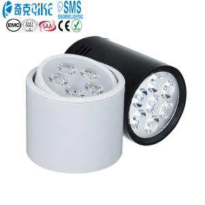 Quality 5w led surface mounted downlight adjustable beam angle black white color housing downlight wholesale