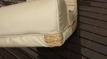 Modern Swimming Pool Waterproof Rattan Sun Lounger With Cushion
