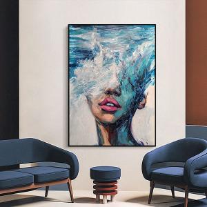 Quality Modern Abstract Oil Paintings on Canvas Hand Painted Wall Art Decorations for Bedroom Living Room wholesale