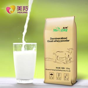 Quality 25kg Edible Grade Deminaralized Goat Milk Whey Powder wholesale