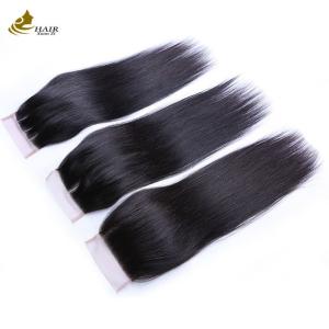 Quality Brazilian Swiss Virgin Human Hair Lace Closure 4x4 7x7 8x8 OEM wholesale