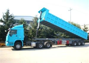 Quality 3 Axle Coal Rear Dumping 100 Tons Dump Semi Trailer wholesale