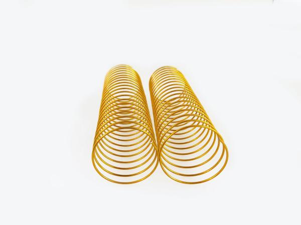 Cheap CPST Pantone Color 50.8mm Metal Coil Binding Spines for sale