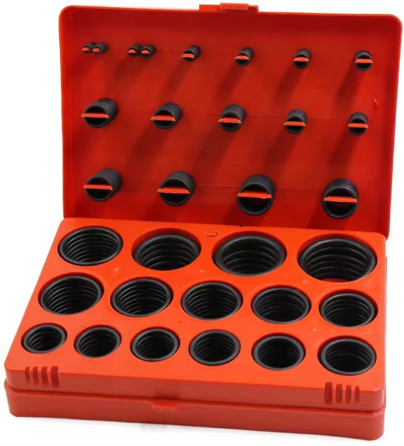 ORK Wholesaler's Customized Automotive Air Conditioner Silicone Rubber O-Ring Seal Kits