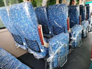Quality Coaster Armrest Mini Bus Passenger Seat With 3 point Belt wholesale