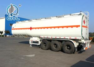Quality Oil Tank Truck Oil Tanker Semi Trailer / Three Axle Fuel Tanker Semi Trailer wholesale