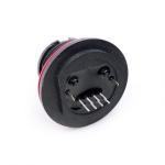 Waterproof Connector DIP Cat. 5e RJ45 Jack for IP68, HULYN