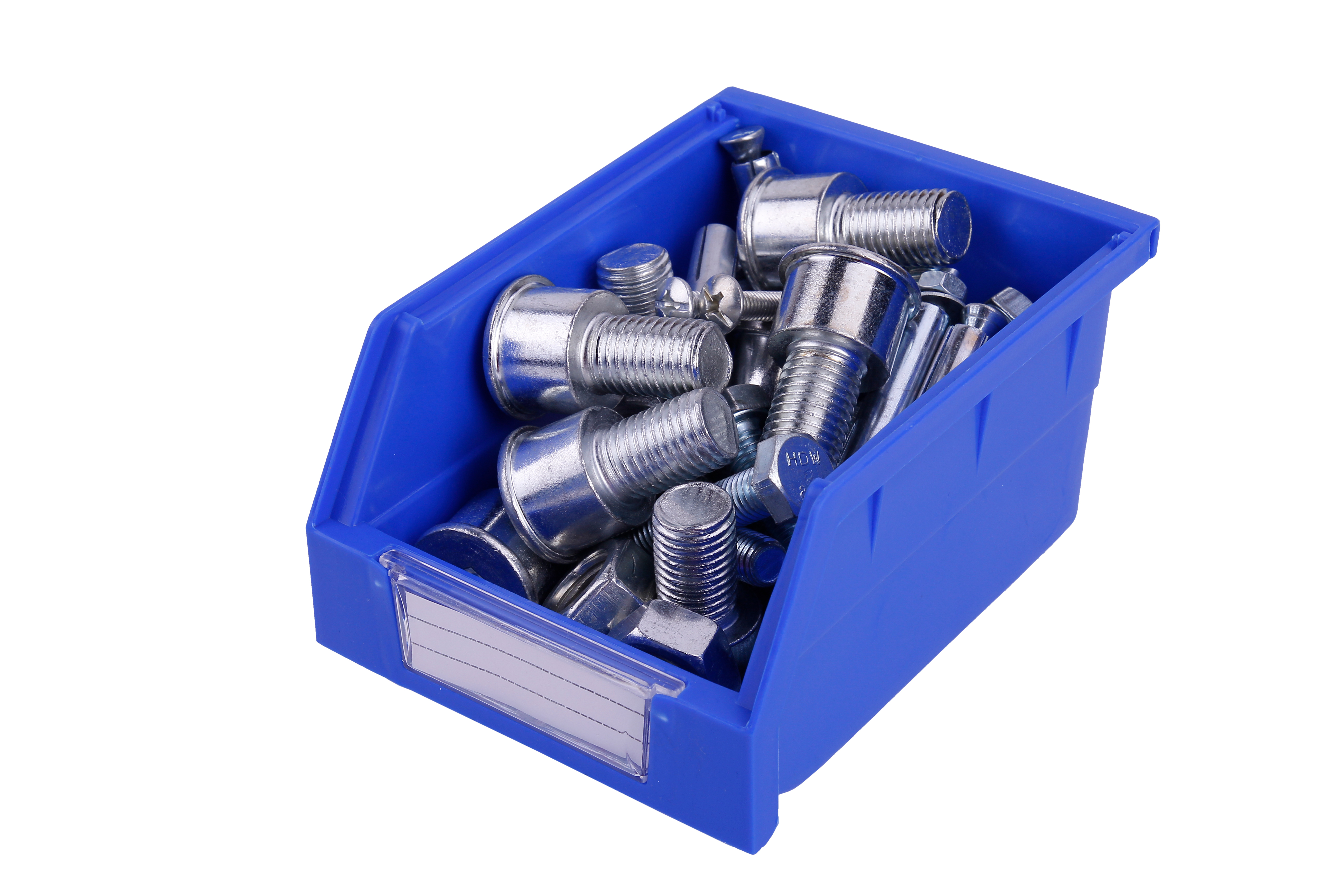 Logo Customized Logo Industrial Stackable Bin Box for Small Parts Screws Spare Parts Bins