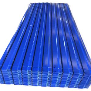 Quality Hot Dipped Galvanized Roofing Sheets Corrugated 12m Color PPGI wholesale