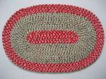 Unusual multi-color decorative washable absorbent Cotton Door Mat with size 38 x