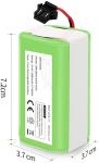 OEM Vacuum Cleaner Lithium Battery N79S N79 DN622 Replacement Li Ion Battery