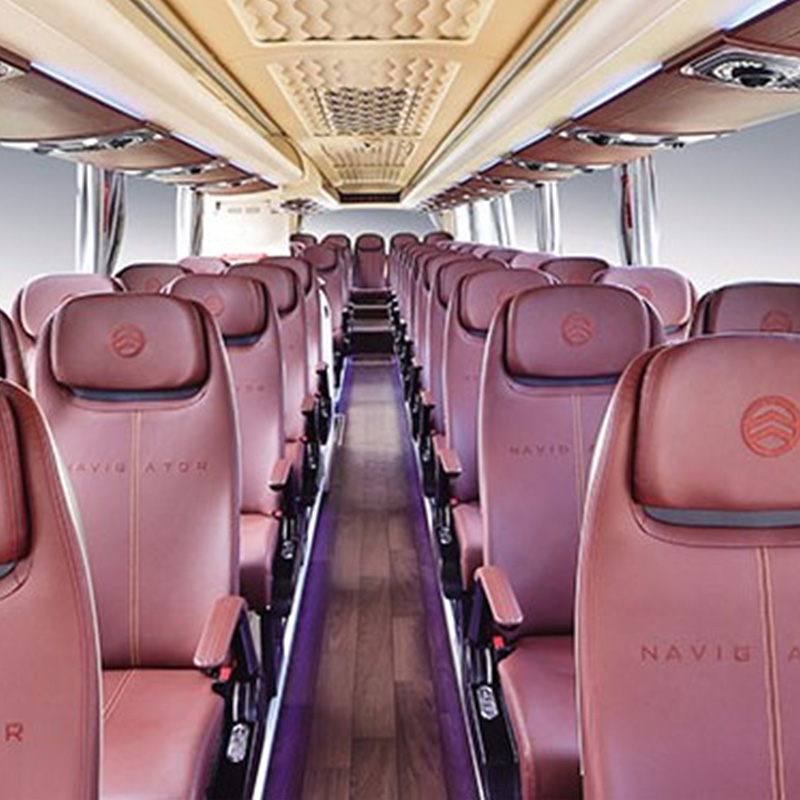 Used Buses in 50 Seats Left Hand Driving Good Condition Luxury Coach Bus