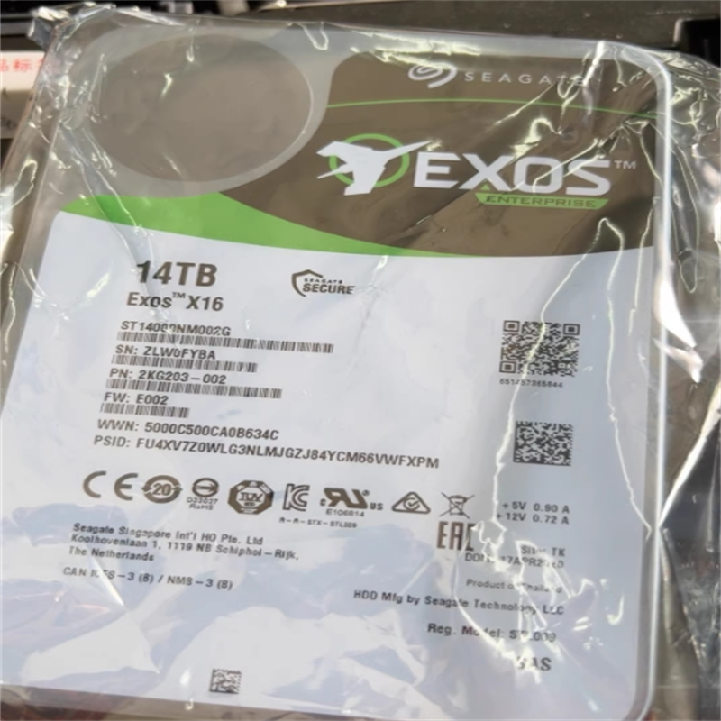 ST14000NM002G 14TB SATA Hard Drive High Capacity And 6Gb/s Interface For Fast Data Transfer