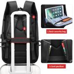 High quality products men's waterproof 17 inch Laptop Backpack Travel Business