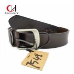Multiscene Casual Leather Pin Buckle Belt , Durable Genuine Black Leather Belt