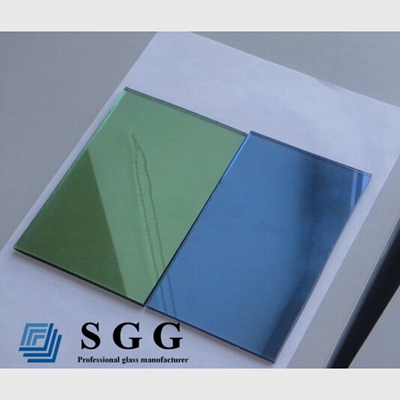 High quality & nice price 5.5mm Blue Reflective Glass