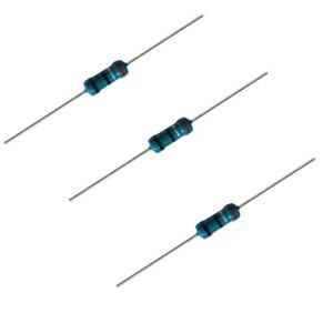 Quality Metal Film Resistors 0.5% And 1% Tolerance Blue Standard Color wholesale