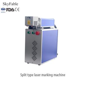 Quality High Speed 20W Fiber Laser Engraver Air Cooling Metal Laser Marking Machine wholesale