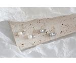 Lanciashow 925 Sterling Silver Jewelry Natural Freshwater Pearl Stud Earrings