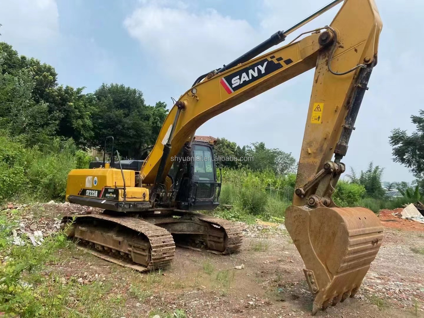 Sany225C Excavator Original Hydraulic Pump And 22000KG Machine Weight For Construction