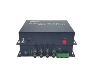 Quality 8 Channels HD-TVI / CVI / AHD Fiber Video Converter 80KM FC SC ST Connector 1080P wholesale