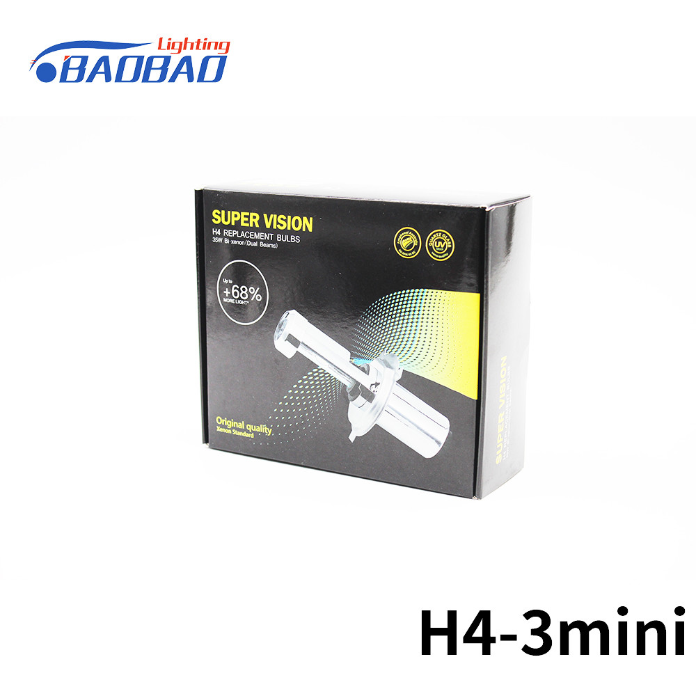 H4-3 Mini Quick start high power 35w 55w hid xenon bulb