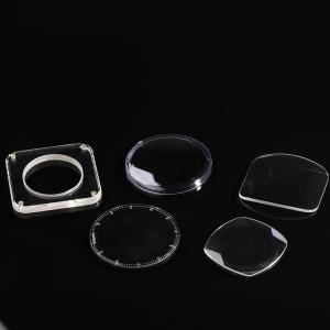Quality OEM Customized Sapphire Crystal Watch Glass Flat Scratch Resistant wholesale